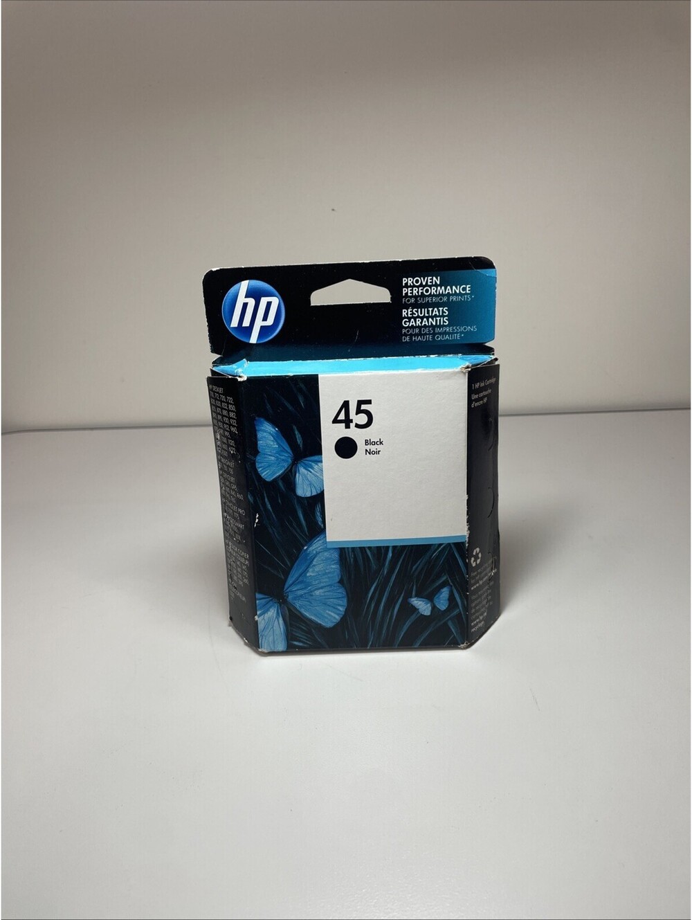 05/2020 Genuine HP 45 Black Ink Cartridge 51645A OEM Sealed Box